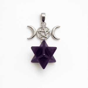 Pendente Merkaba Ametista
