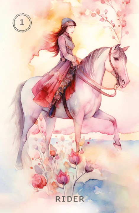 Baralho Lenormand Sweet Blossom baralho cigano