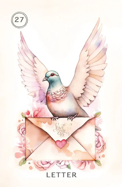 Baralho Lenormand Sweet Blossom baralho cigano