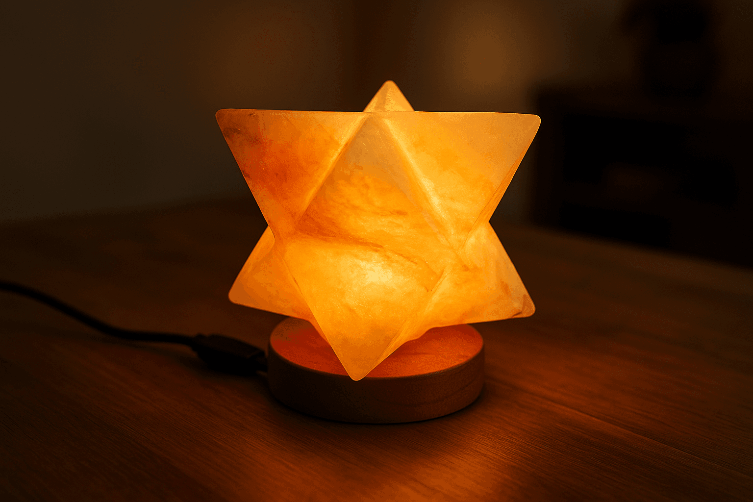 candeeiro sal himalaias merkaba