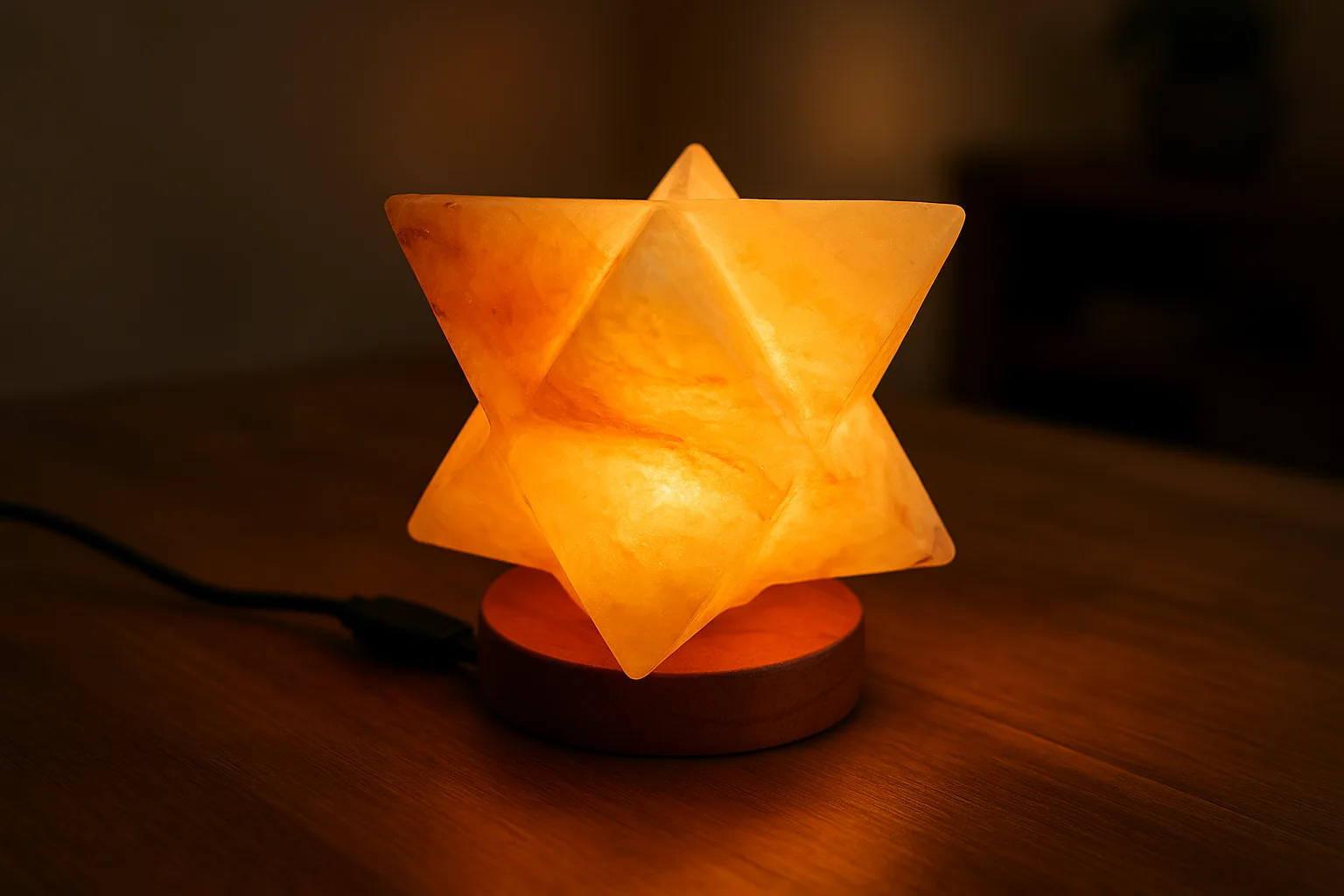 candeeiro sal himalaias merkaba